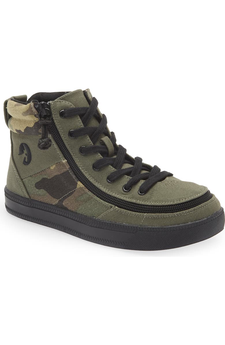 BILLY Footwear Billy Street Camo High Top Sneaker, Main, color, Olive Camo