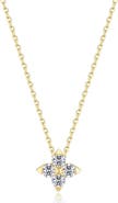 Lafonn Trillium Bud Simulated Diamond Pendant Necklace