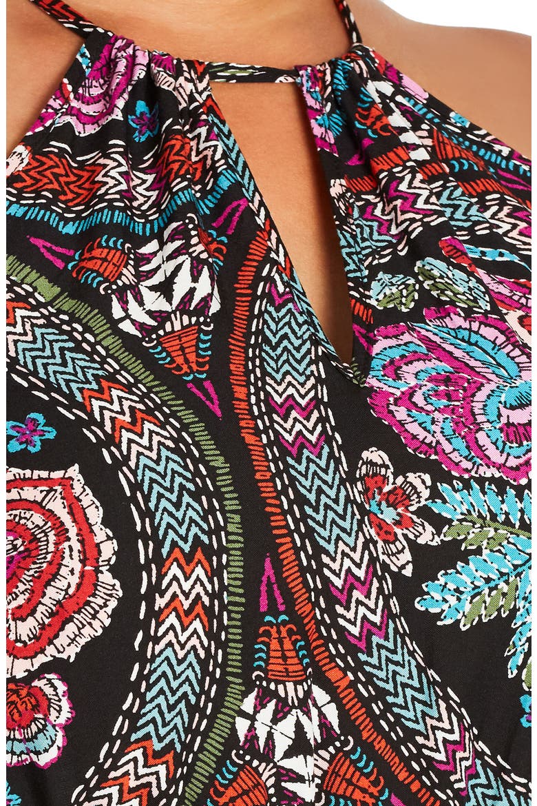 Folklore Maxi Dress, Alternate, color, FOLKLORE