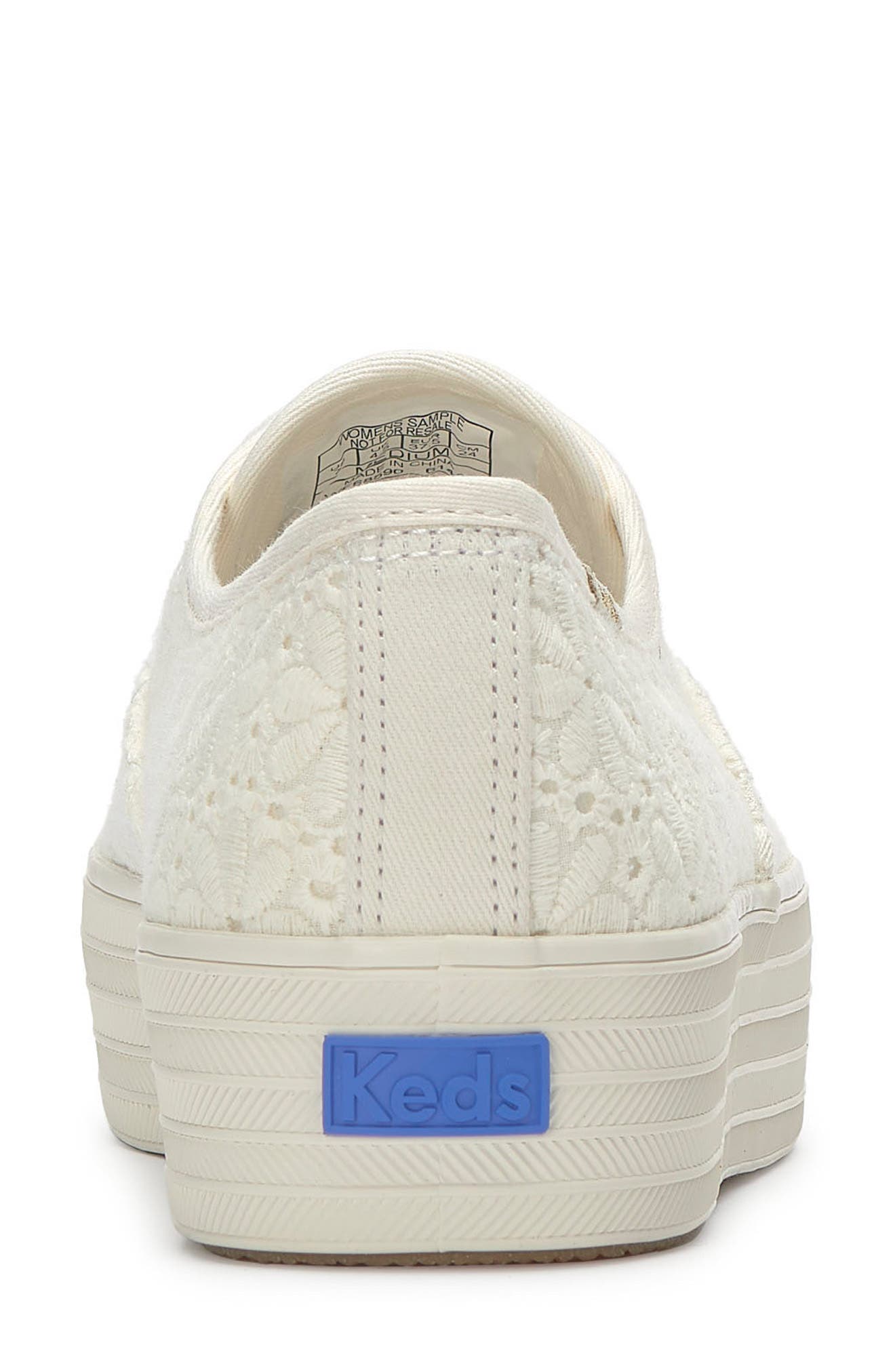 Point Platform Sneaker, Alternate, color, EGRET