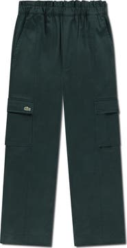 Lacoste Kids' Straight Leg Cargo Pants