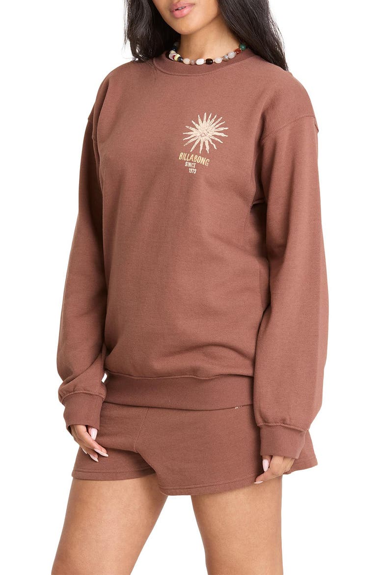 Light in View Fleece Shorts, Alternate, color, ESPRESSO