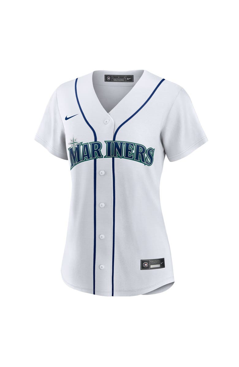 Nike Women's Nike White Seattle Mariners Home Replica Team Jersey, Alternate, color, 
