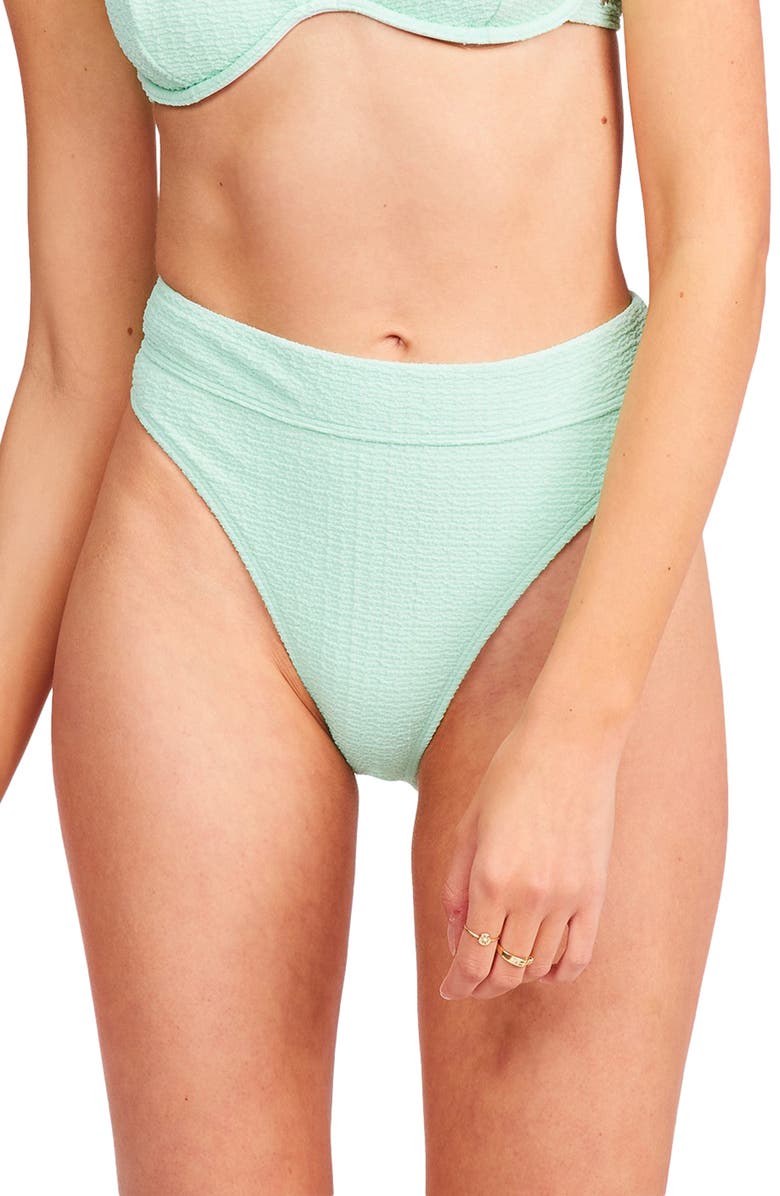 Billabong So Dazed Maui Rider High Waist Bikini Bottoms, Main, color,