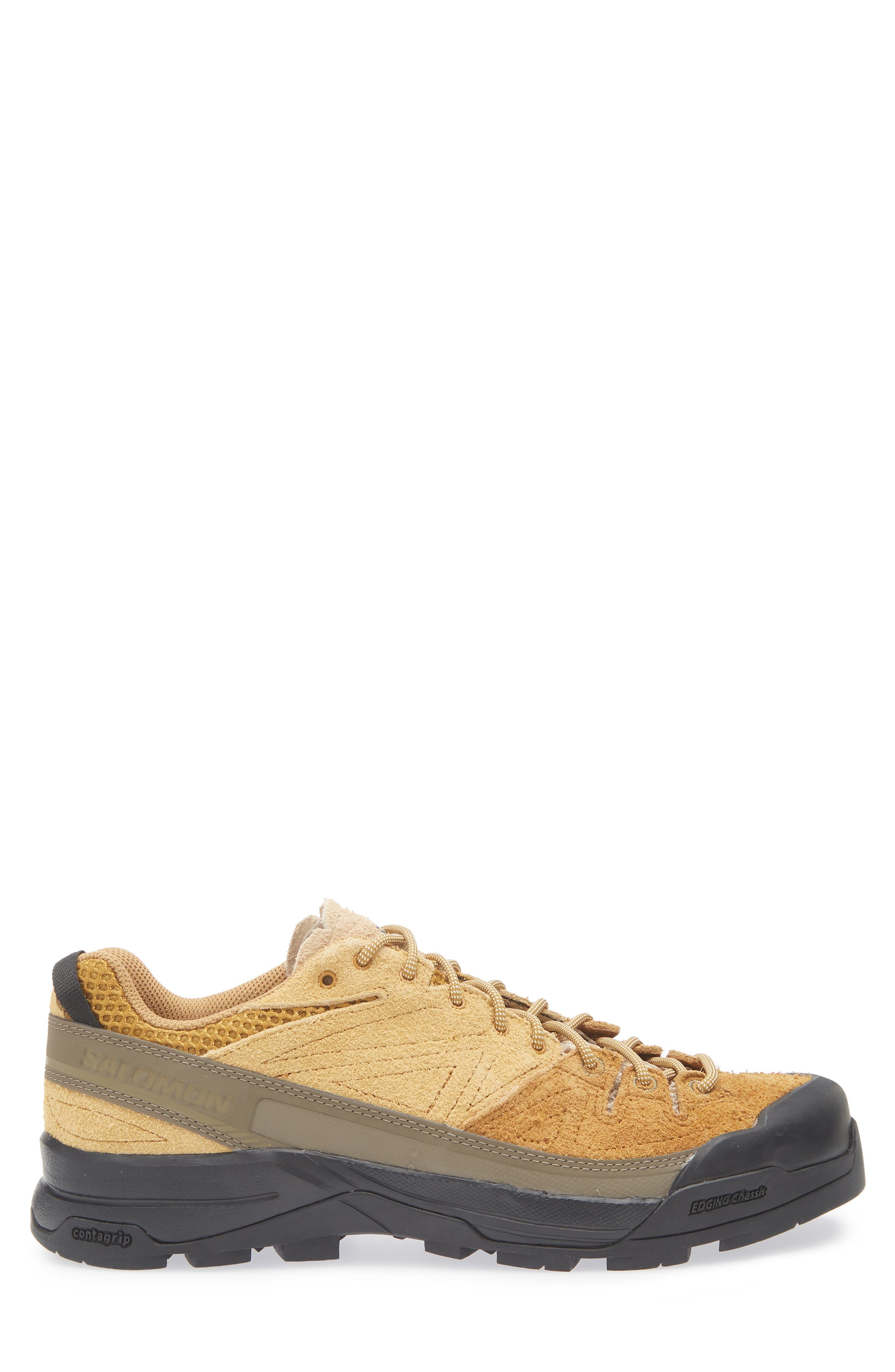 Salomon Gender Inclusive X-Alp Low Top Sneaker, Alternate, color, Bronze Brown/ Wood Thrush