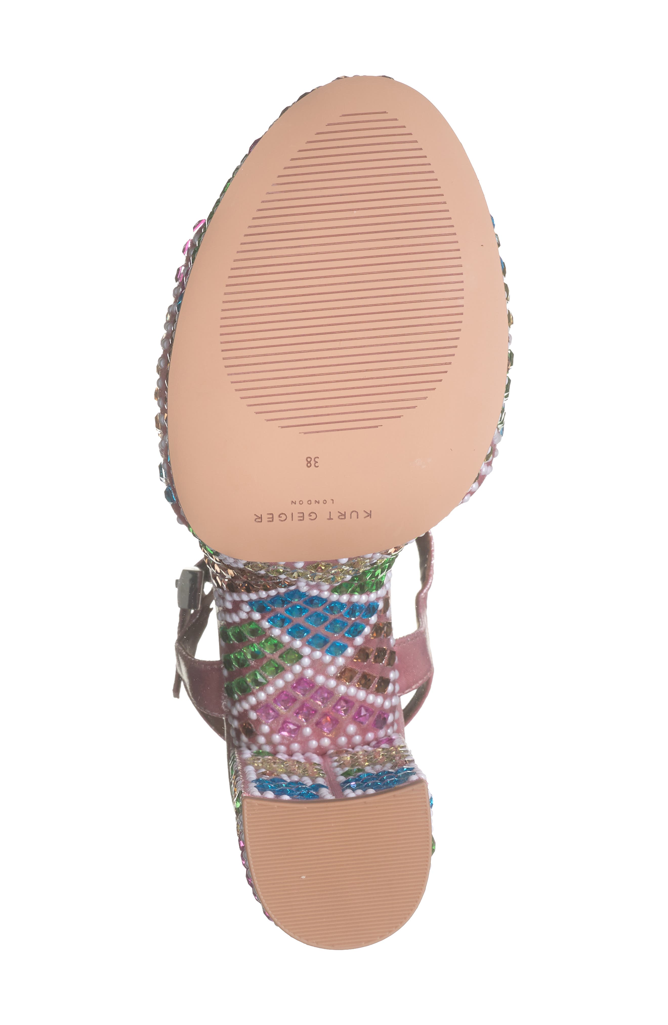 Kurt Geiger London Brixton Platform Sandal, Alternate, color, Open Pink