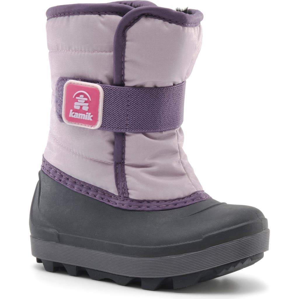 Kamik Kids' Snowbug 7 Waterproof Faux Fur Lined Boot in Lilac  product