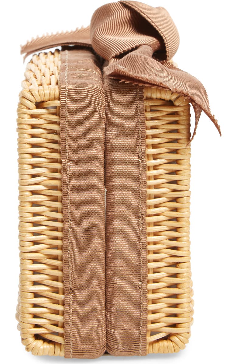 Pamela Munson The Pearl Raffia Clutch, Alternate, color,