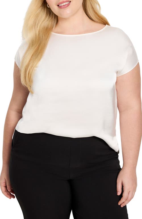 Nic + Zoe Nic+zoe Day Gloss Dolman Sleeve T-shirt In Neutral