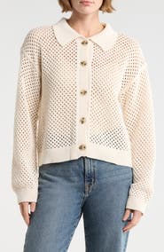 Sanctuary Cotton Open Stitch Cardigan
