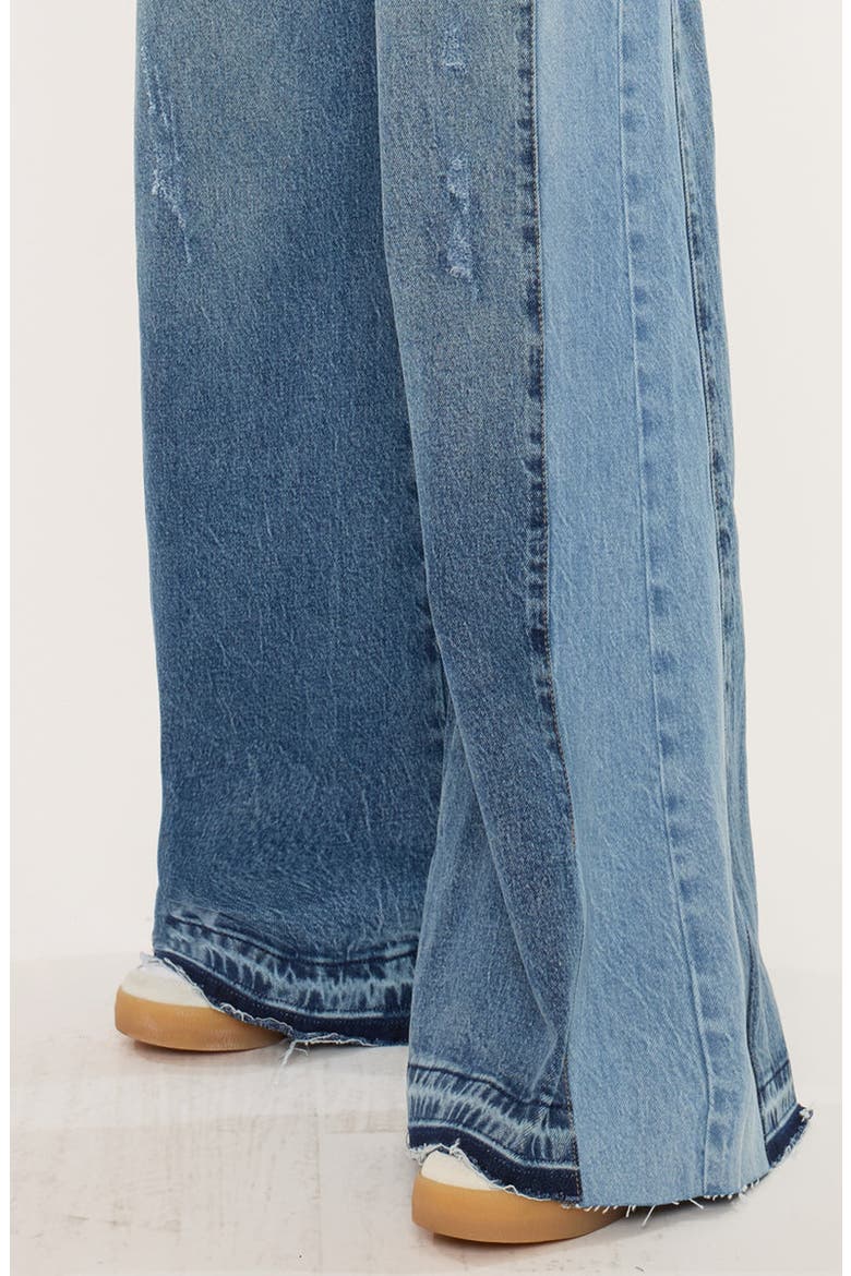 Clover High Rise Wide Leg Jeans, Alternate, color, Medium Wash