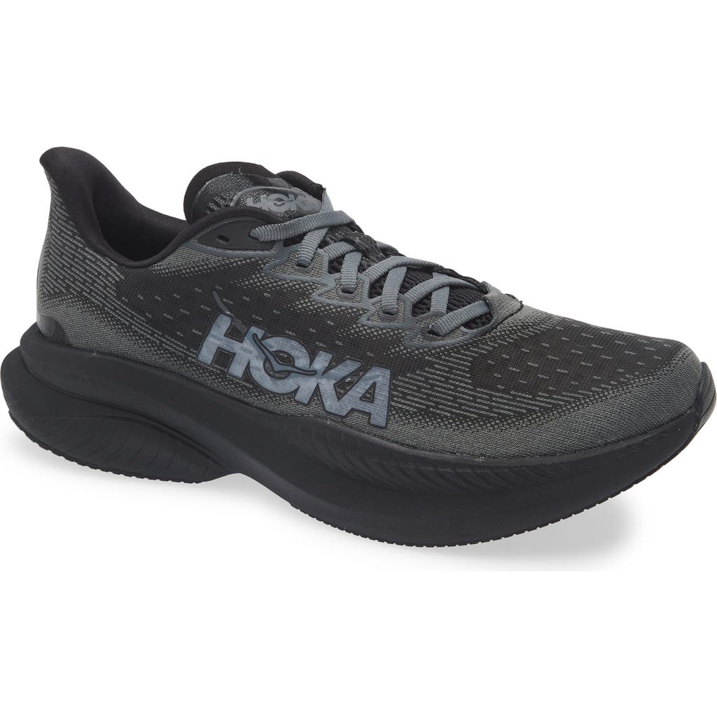 Hoka Mach 6 Running Shoe In Black