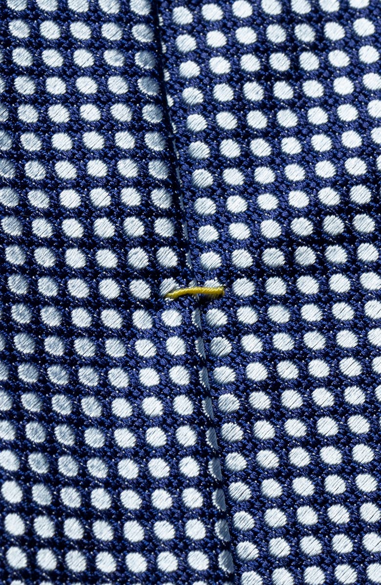 Eton Neat Dot Silk Tie, Alternate, color,