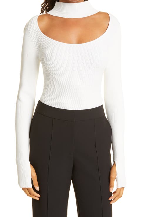 Half Moon Cutout Sweater