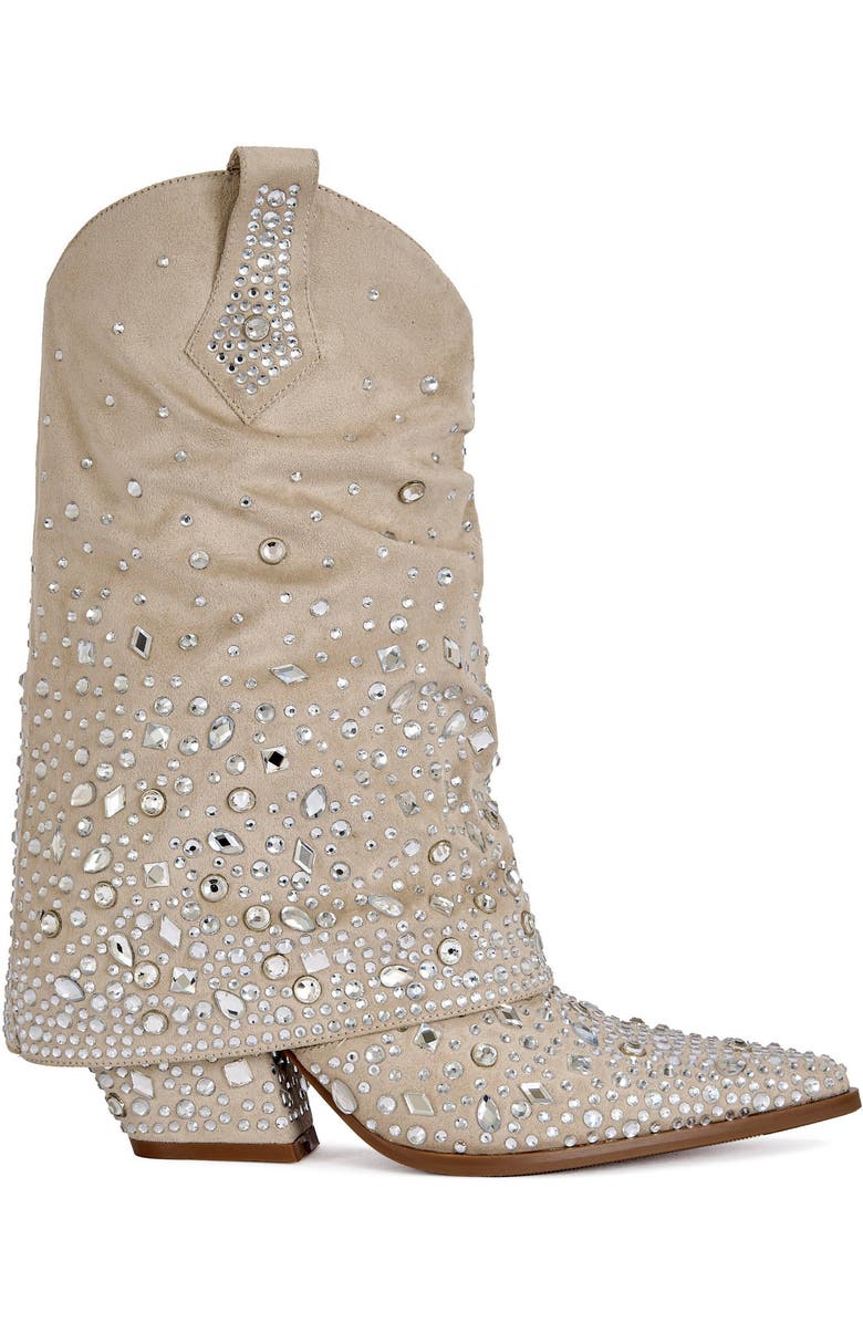 AZALEA WANG Christos Block Bootie, Main, color, Beige