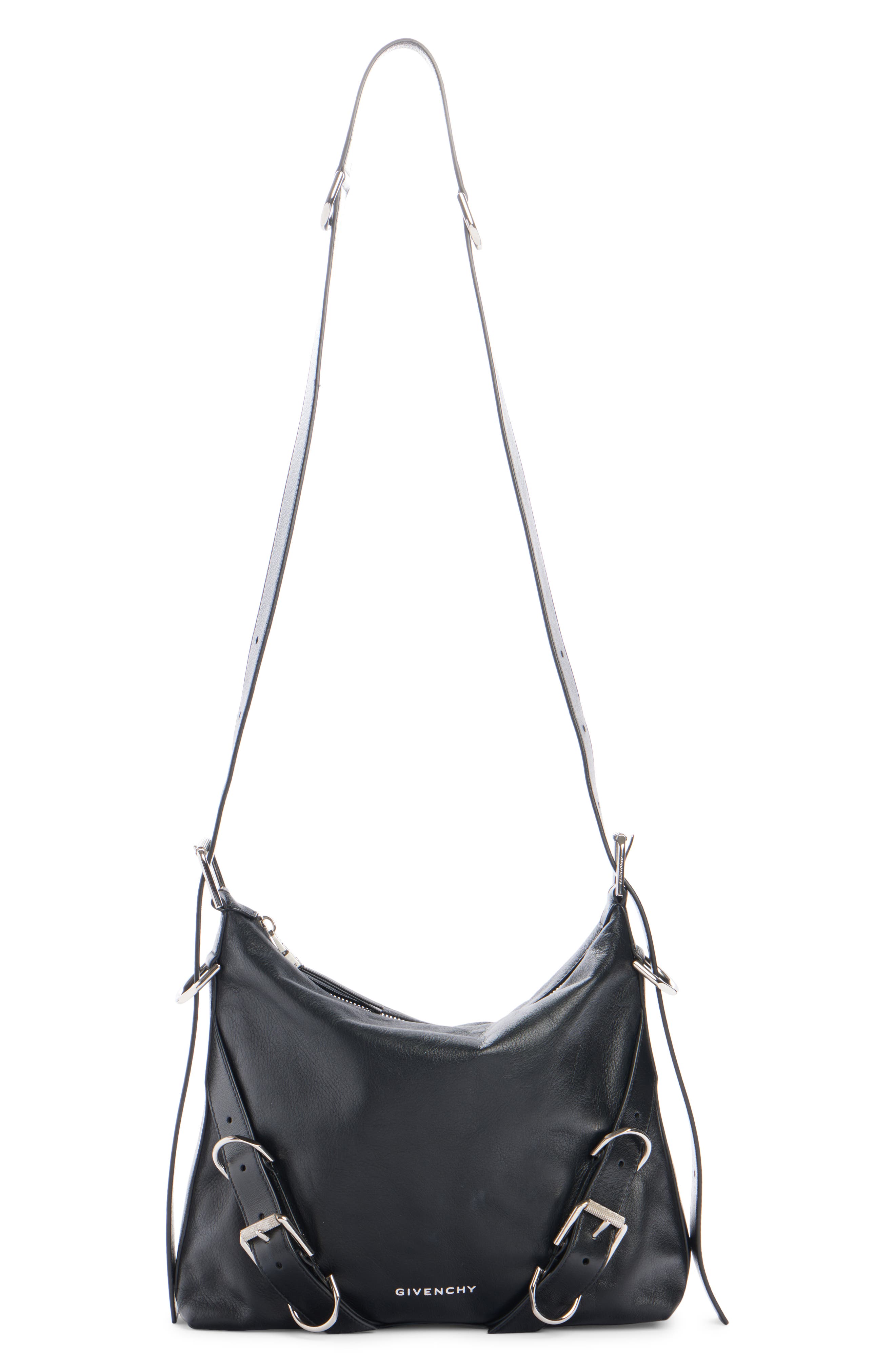 Givenchy Small Voyou Leather Crossbody Bag, Alternate, color, 