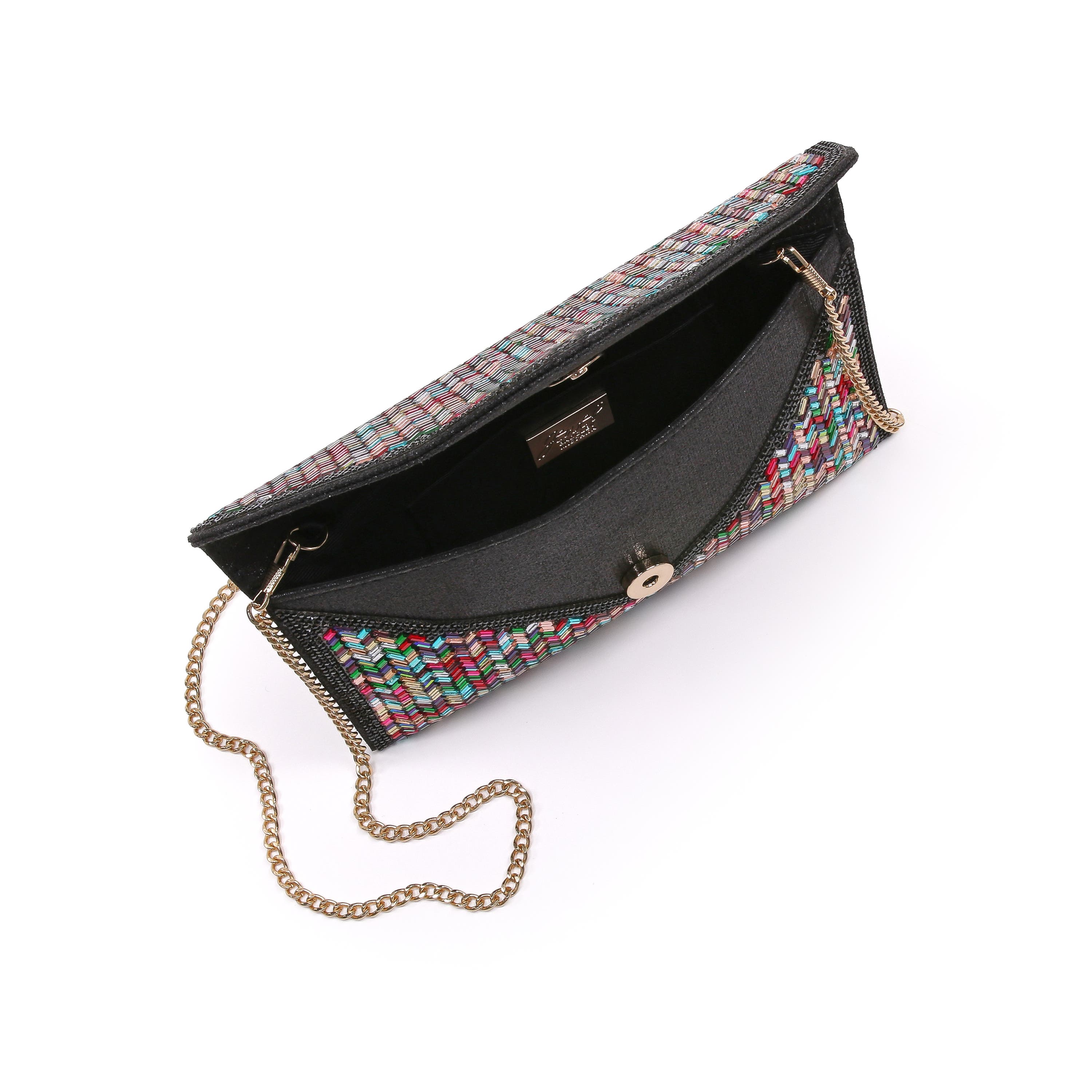 Bibi Color Blast Crystal Envelope, Alternate, color, Multi