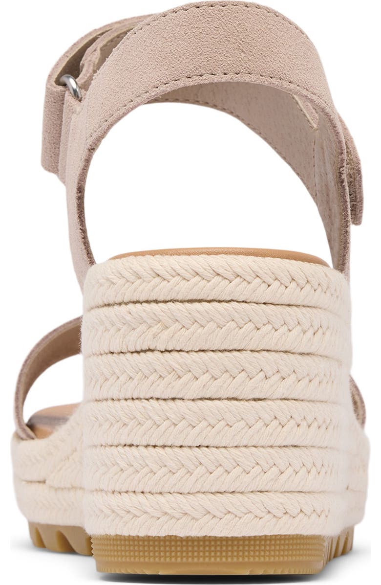 SOREL Cameron Wedge Espadrille Sandal, Alternate, color, Crushed Clay/ Gum