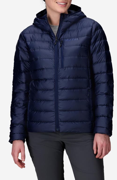 Marmot Highlander 700 Fill Power Down Hooded Jacket In Blue