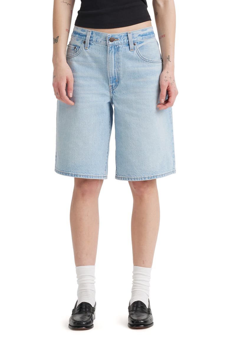 Baggy Dad Shorts, Main, color, PICK SIDES SHORT