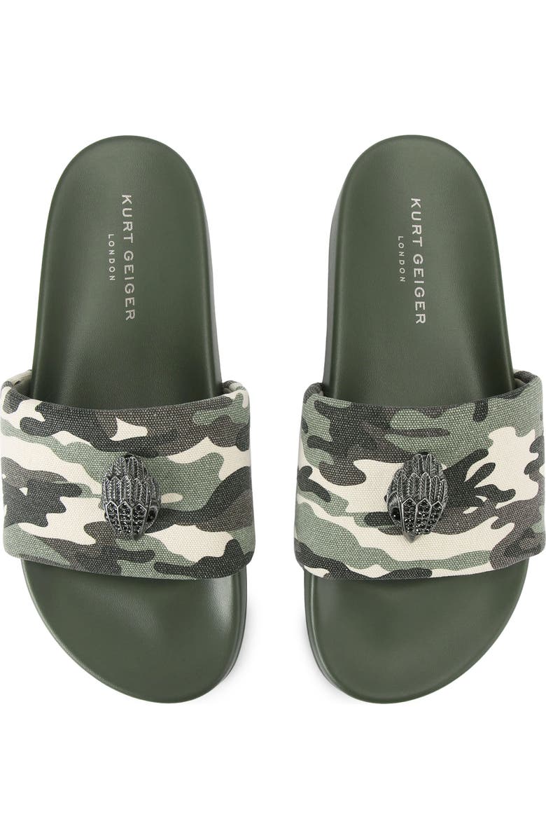 Kurt Geiger London Brockwell Slide Sandal, Alternate, color, Open Green