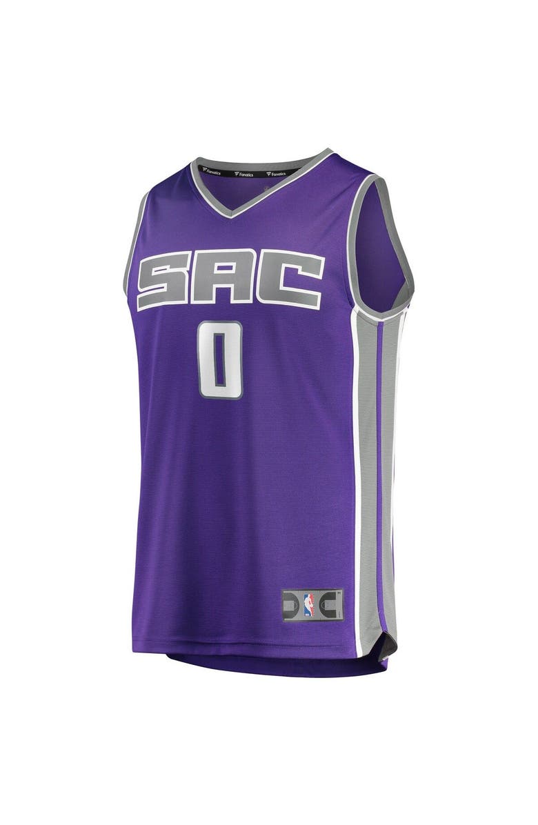 FANATICS Youth Fanatics Branded Tyrese Haliburton Purple Sacramento Kings 2020 NBA Draft First Round Pick Fast Break Replica Jersey - Icon Edition, Alternate, color, 