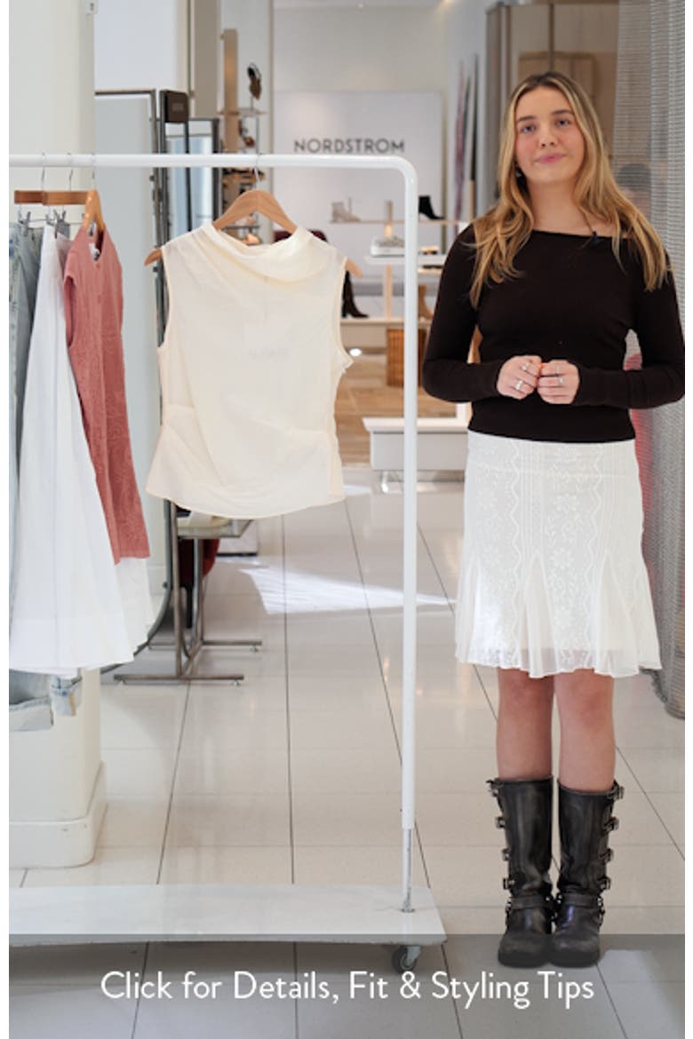 Dana Cowl Neck Sleeveless Top video