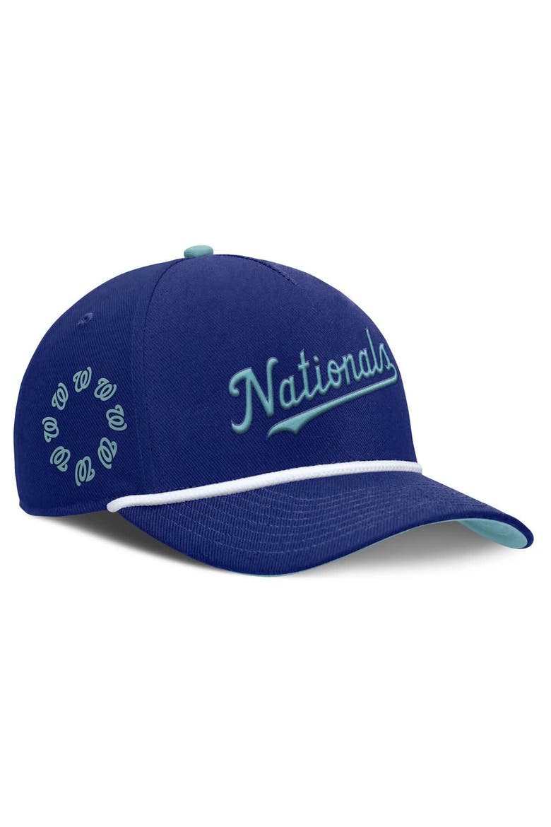 Men's Nike  Royal Washington Nationals Father's Day Rise Adjustable Hat, Main, color, Royal