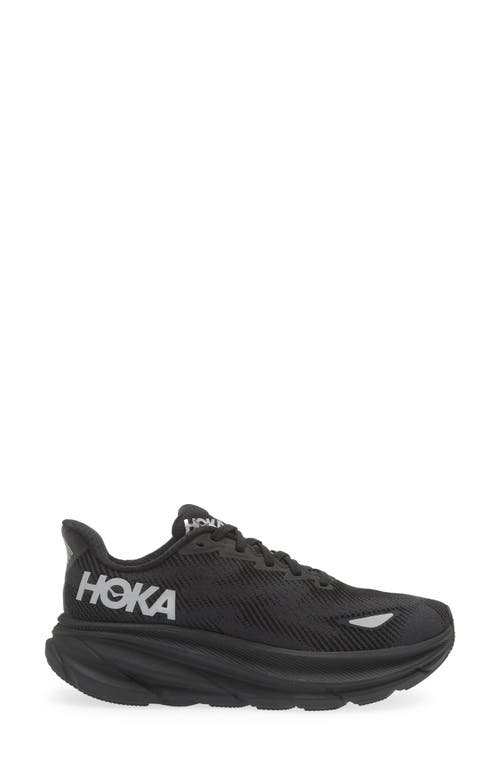 Hoka Clifton 9 Gtx Sneaker In Black