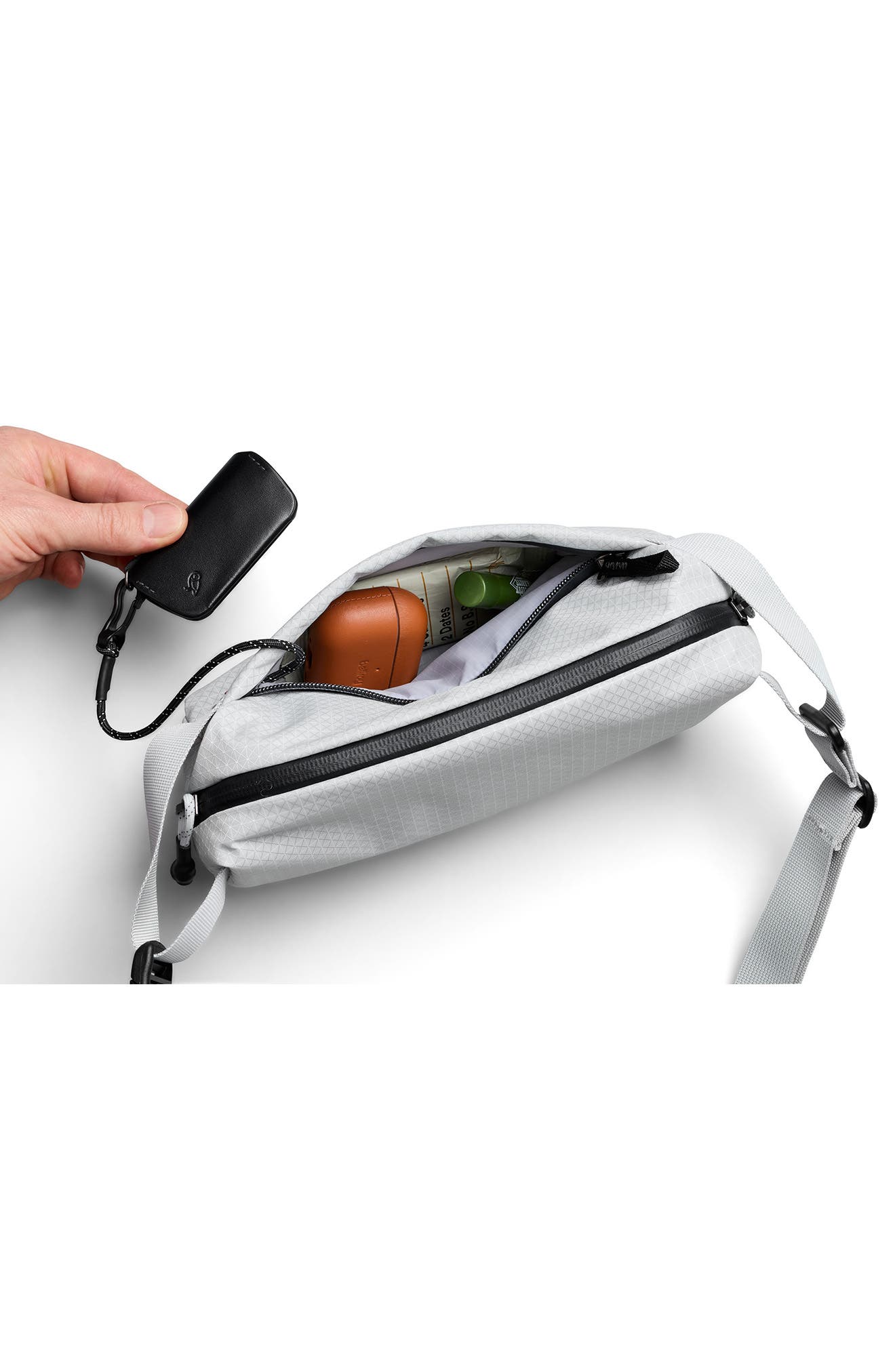 Mini Lite Sling Bag, Alternate, color, FOG