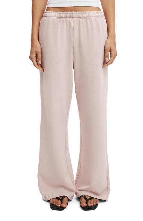 Women's Classic Fleece Wide Leg Sweatpant