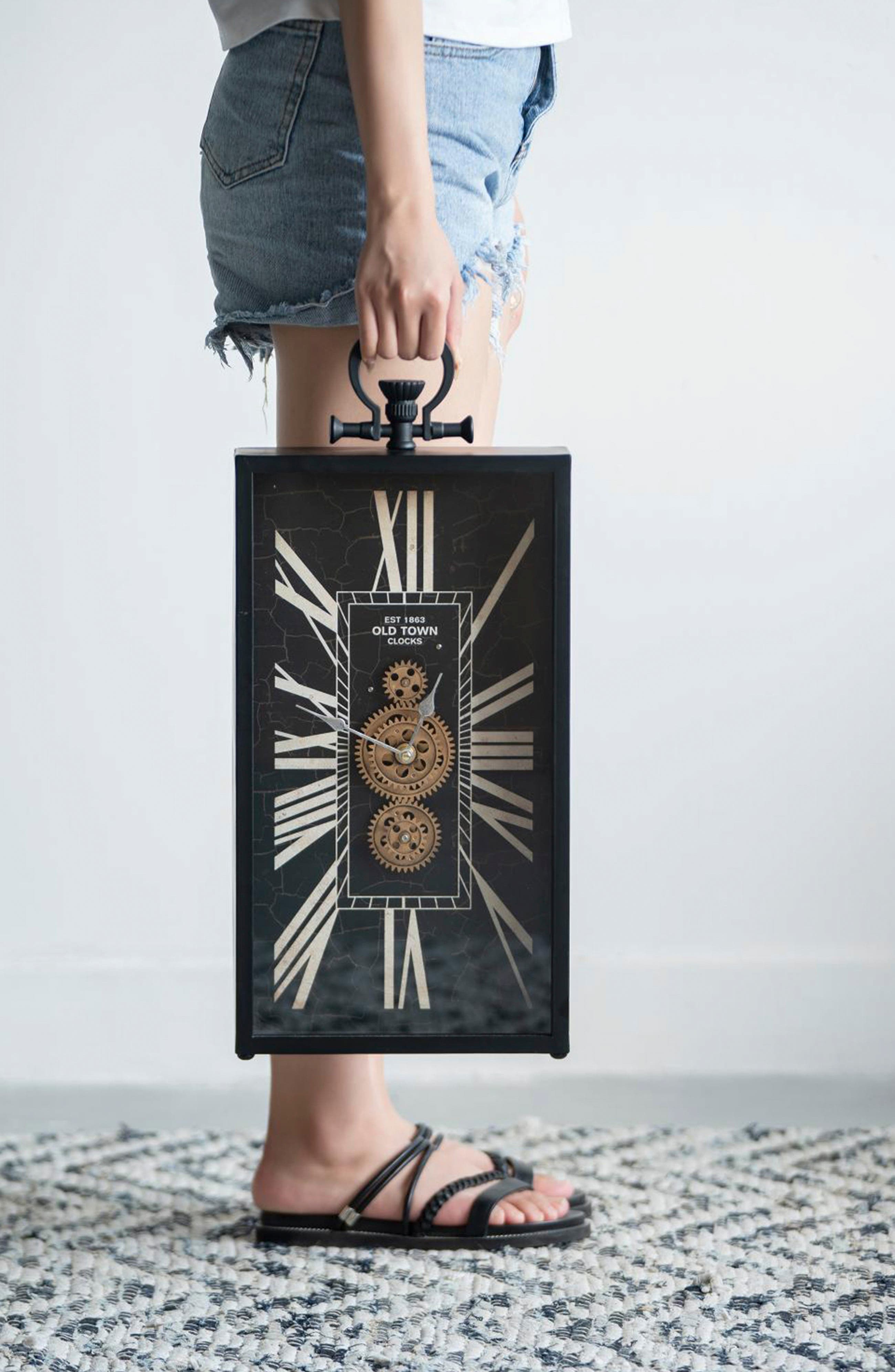 A & B Home Decorative Vertical Gear Table Clock | Nordstromrack