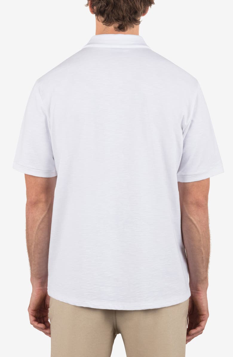 Hurley Icon Slub Polo, Alternate, color, White