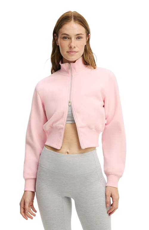 COTTON ON BODY Women's Active Plush Fitted Zip Through in Cherry Dream at Nordstrom, Size X-Large