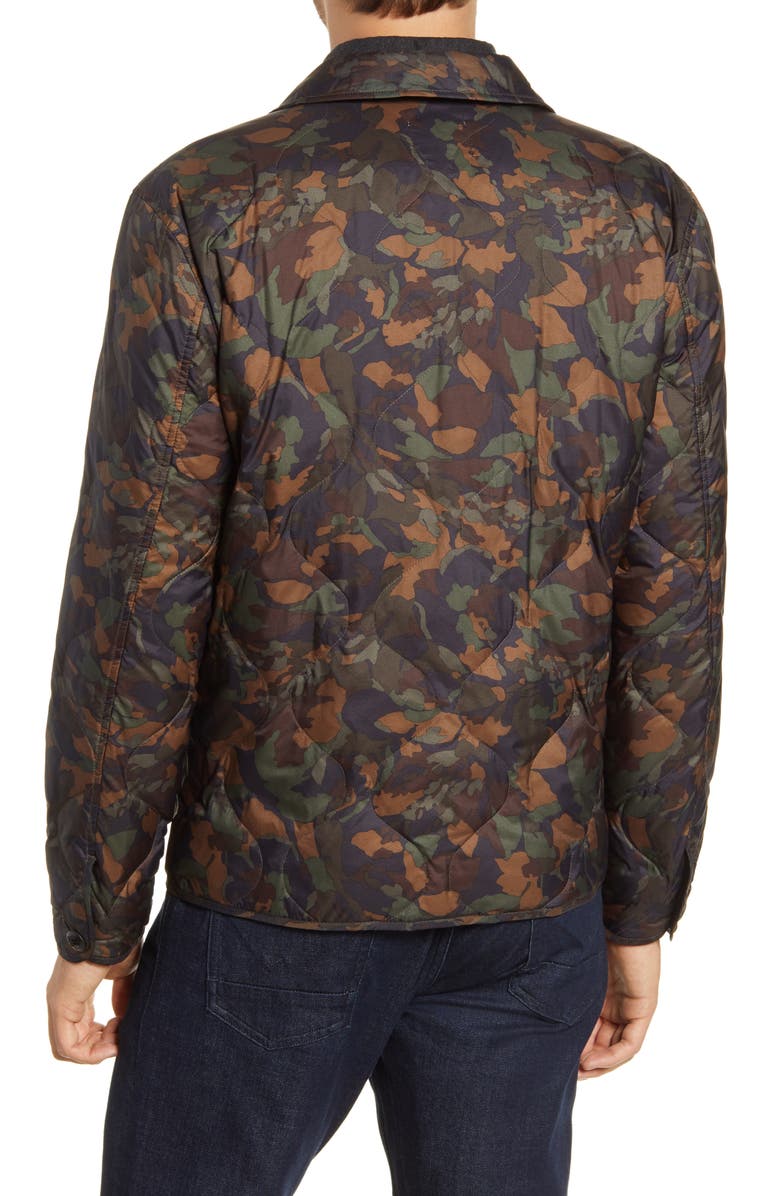 Billy Reid Camellia Packable Down Shirt Jacket, Alternate, color, 