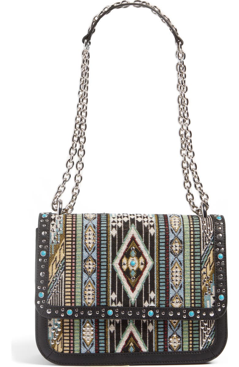 Chelsea28 Dahlia Embroidered Faux Leather Crossbody Bag, Main, color,