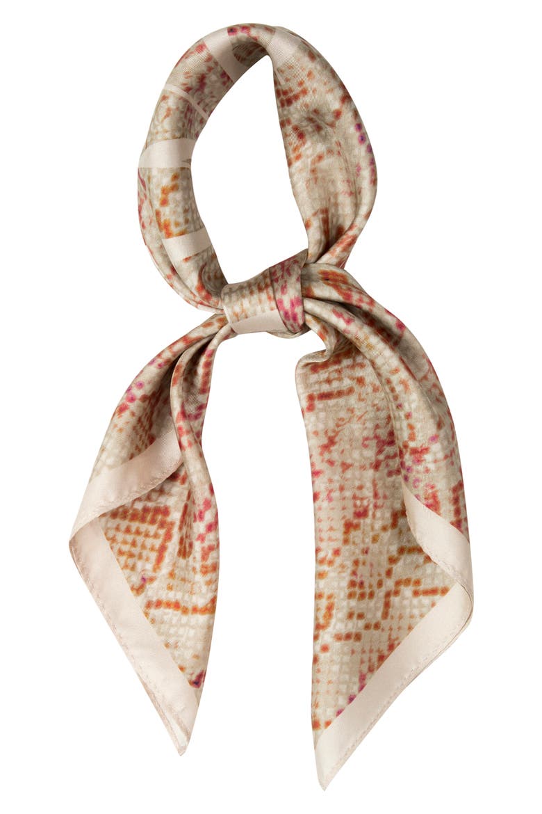 Vernus Silk Bandana, Main, color, BLUSH