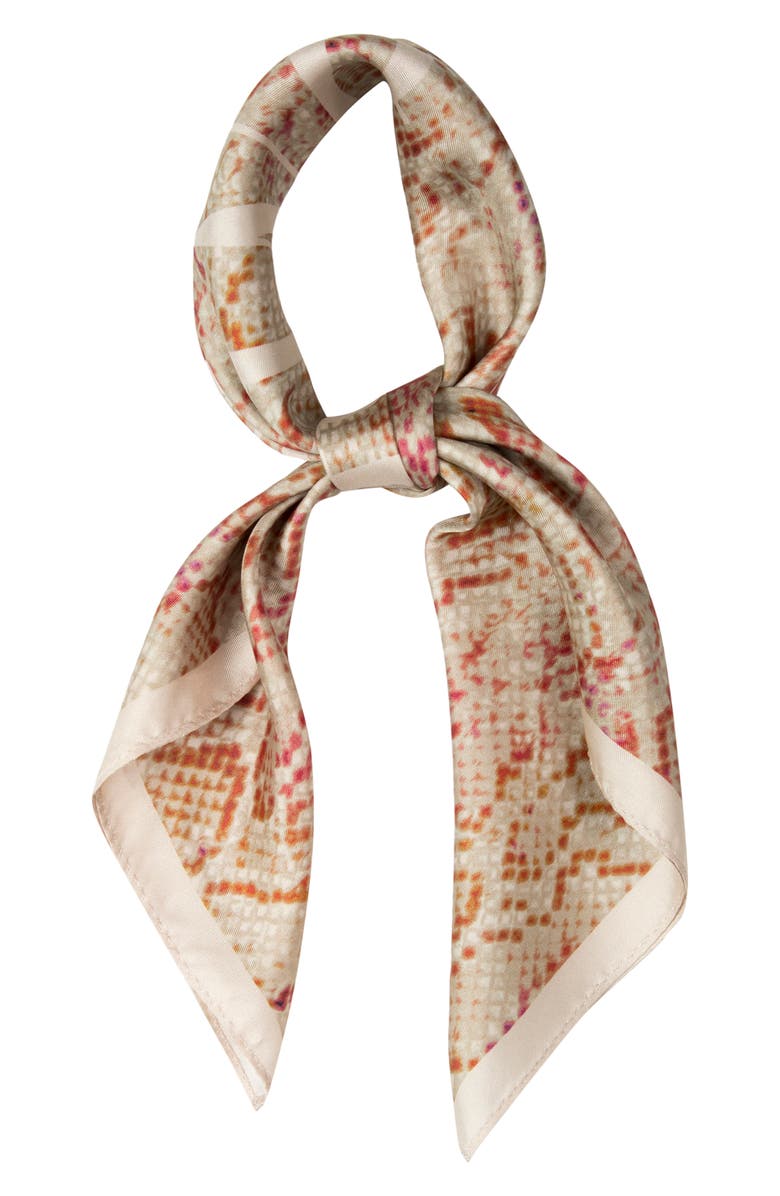 AllSaints Vernus Silk Bandana, Main, color,