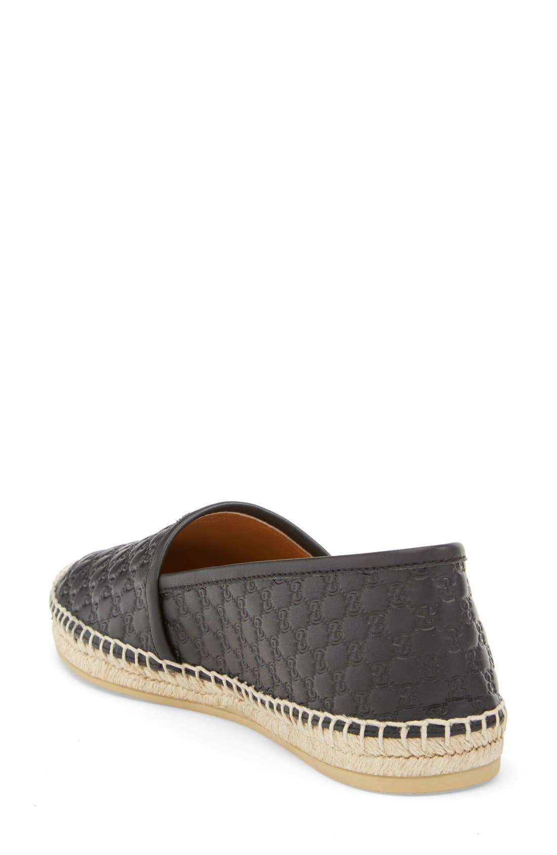 Gucci 'Pilar' Espadrille Flat, Alternate, color, 
