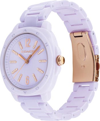 Kitt Ceramic Bracelet Watch, 38mm