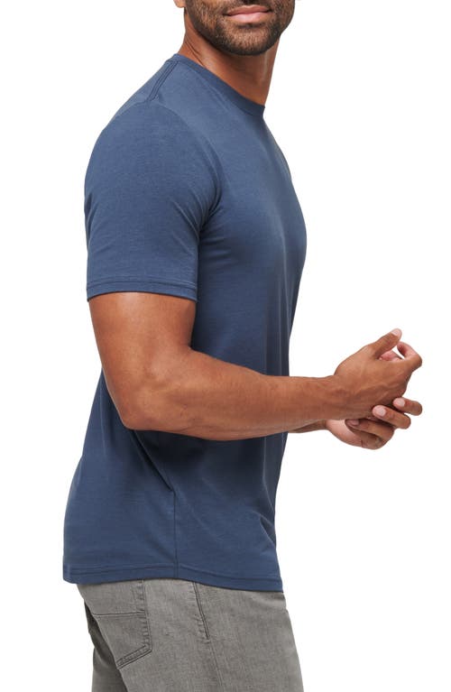 Travismathew Cloud Crewneck T-shirt In Blue