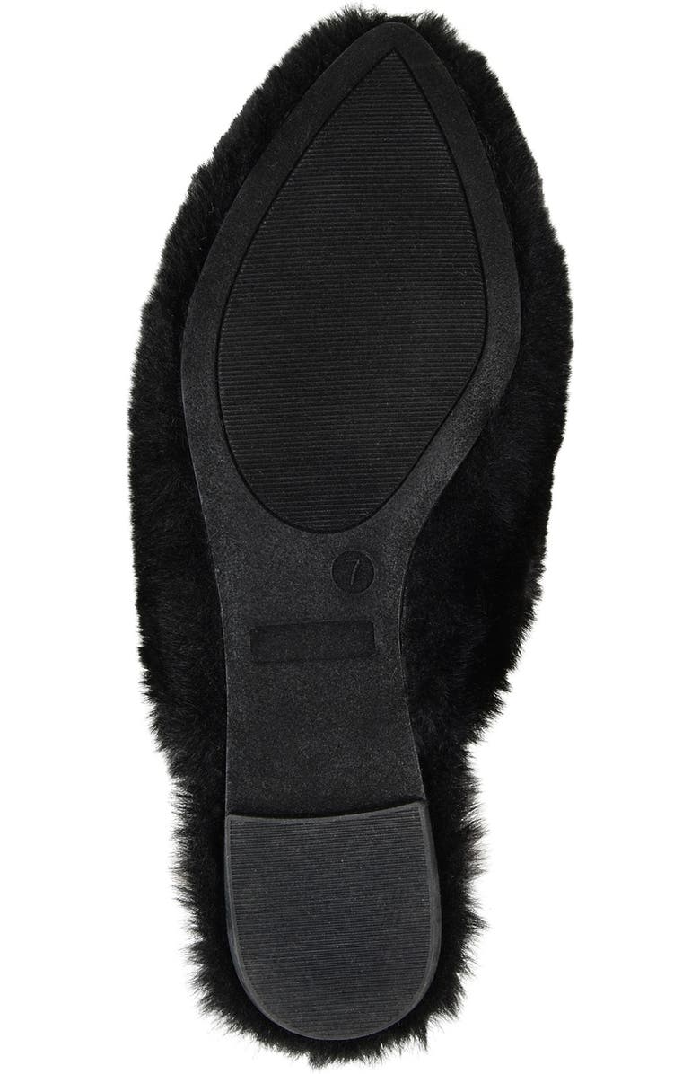 Journee Collection JOURNEE Sundown Faux Fur Slipper, Alternate, color,