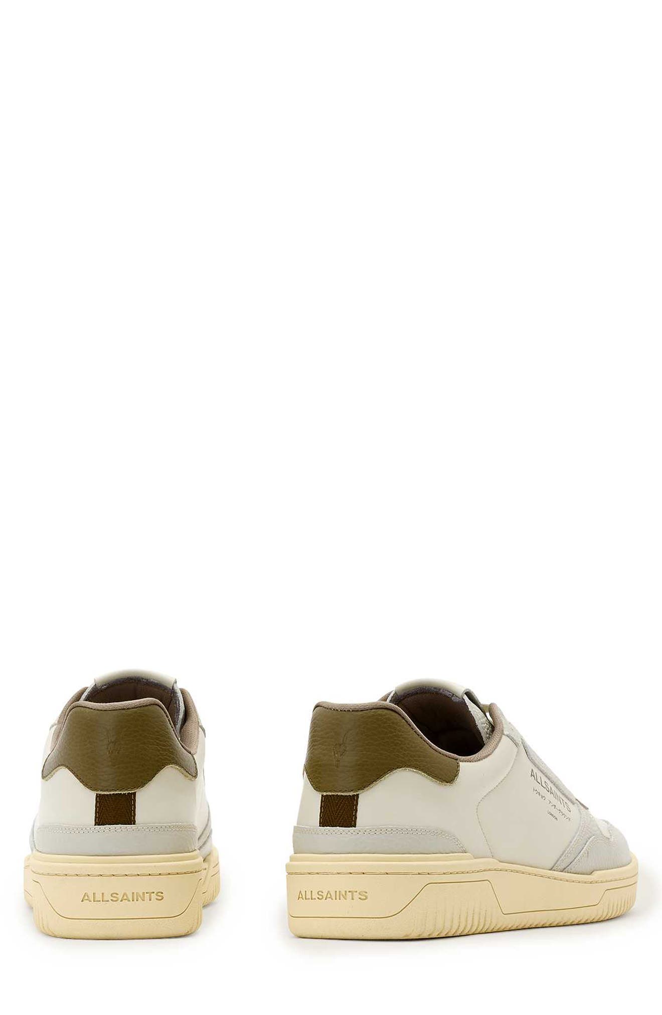 Regan Low Top Sneaker, Alternate, color, WHITE/ GREEN