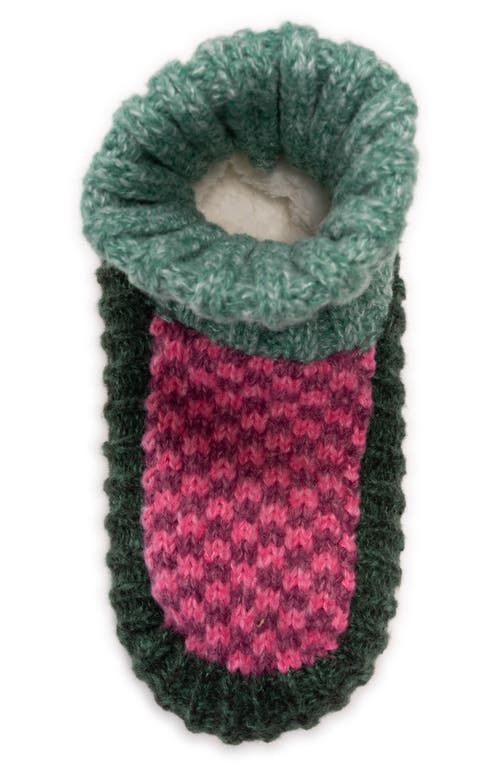 Muk Luks Slipper Socks In Green