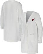 WEAR by Erin Andrews Women's WEAR by Erin Andrews Cream Arizona Cardinals Cozy Lounge Cardigan Sweater