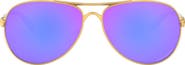 Oakley 59mm Polarized Aviator Sunglasses