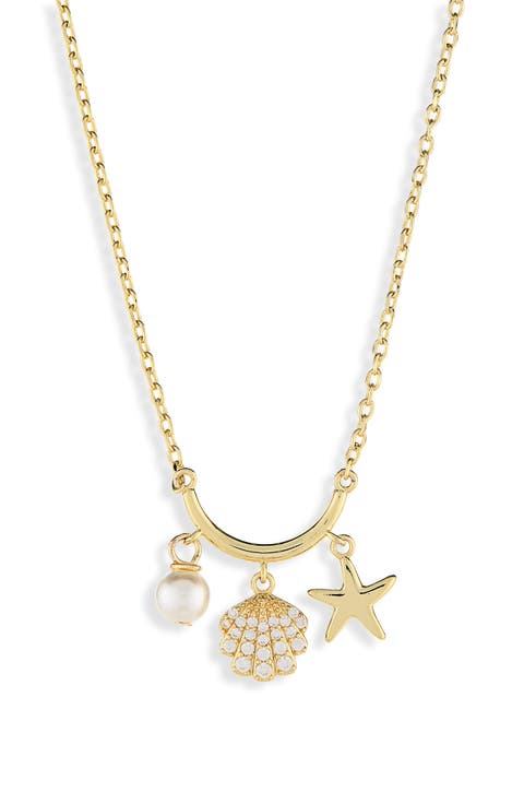 Seashell Charm Necklace