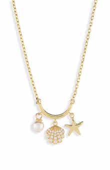 Seashell Charm Necklace