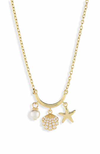 Seashell Charm Necklace