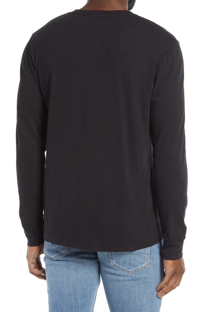 French Connection Long Sleeve Slub Henley, Alternate, color,